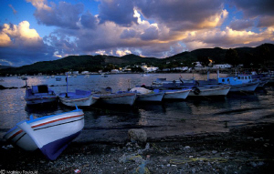 Ras el Bassit harbor at twilight (Syria) by Mathieu Foulquié 